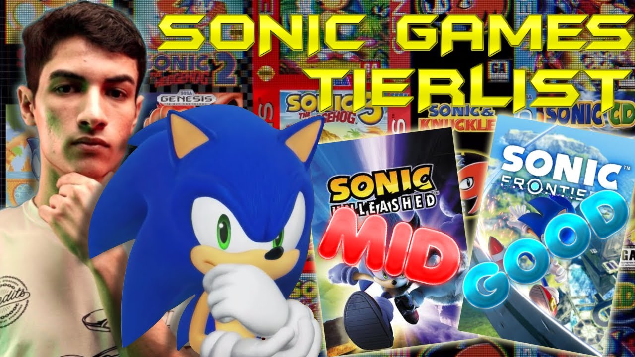 Ranking (Almost) EVERY Sonic Game Ever