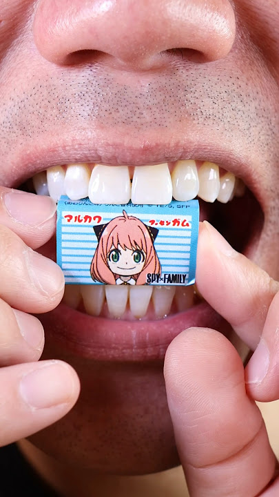 ASMR | SPY x FAMILY Chewing Gum! Anya’s Telepathic Chew & Satisfying Sounds | #ASMR #Anya