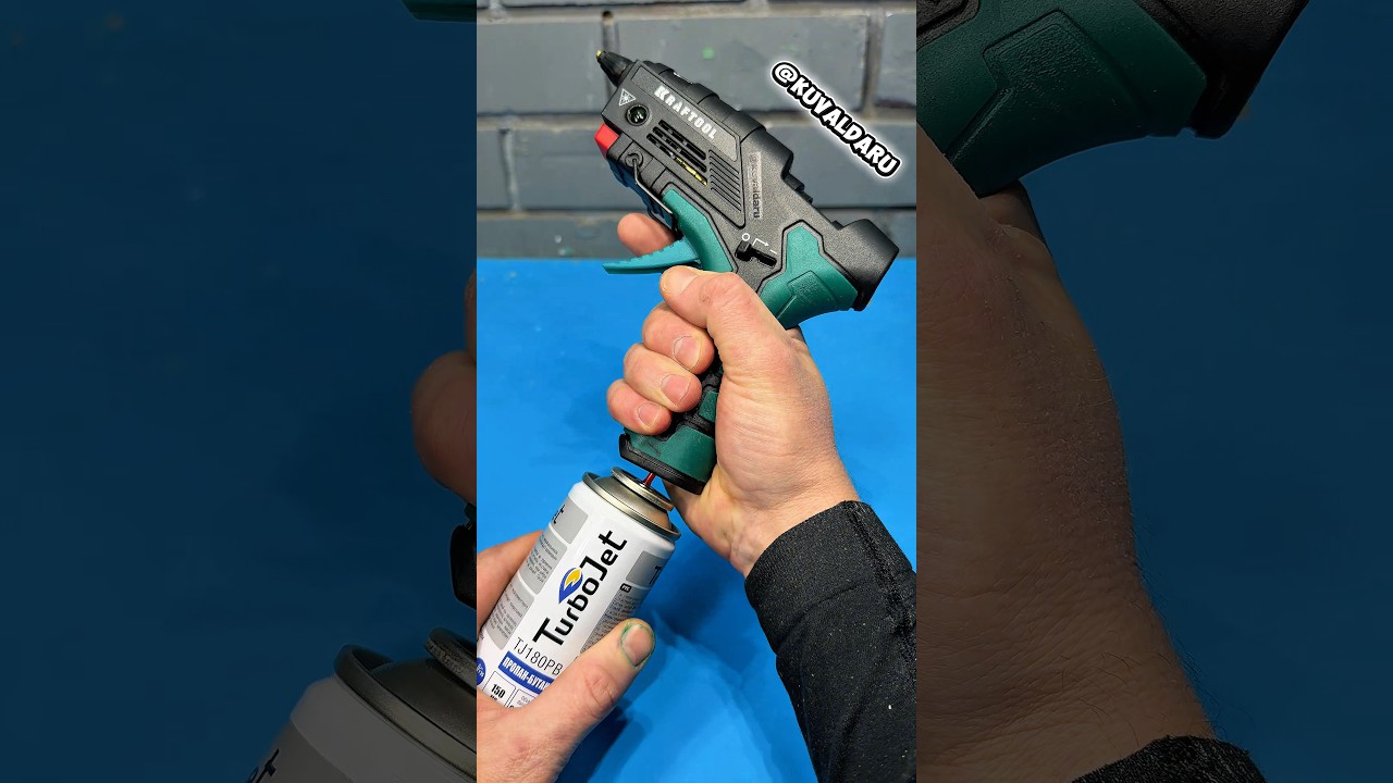 Газовый клеевой пистолет от компании Kraftool😎👍