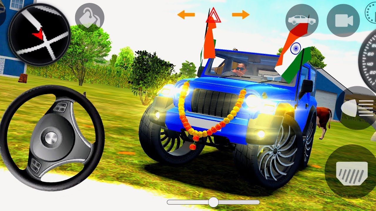 Dollar (Song) Modified Mahindra Thar😈 || Indian Car Simulator 3D || Android Car Gameplay Cars 3D 🔥