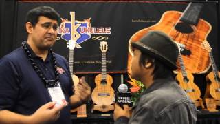 Celebrity Kamaka Ukulele NAMM 2014 Profile