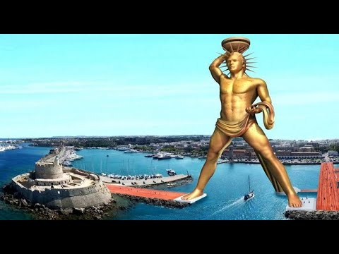 Легендарный Колосс Родосский. Как бы он мог выглядеть в наши дни