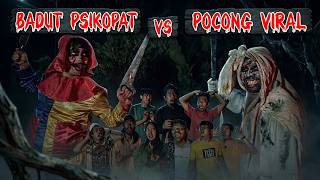 PSYCHOPATH CLOWN VS VIRAL POCONG !