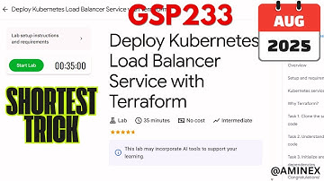 [NEW 2025] Deploy Kubernetes Load Balancer Service with Terraform | #GSP233 | #qwiklabs | #arcade