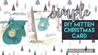 How To: Simple Mitten Card