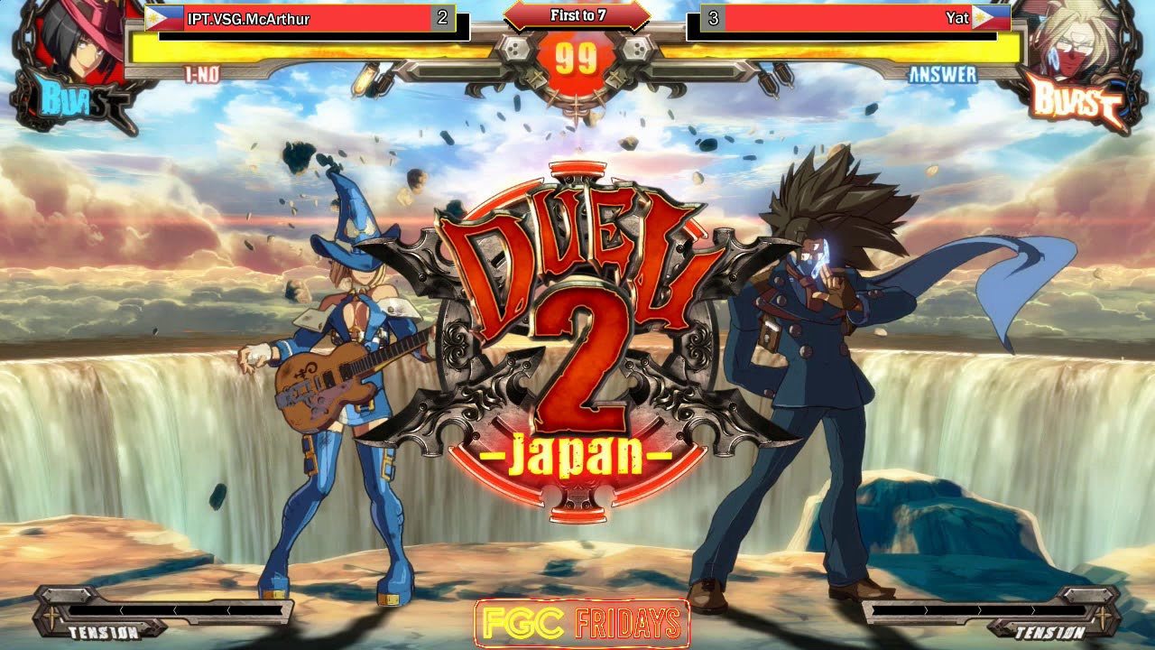 [ FGC Friday 08.25.17 ] GGXRD-R FT7  IPT.VSG.McArthur Vs Yat