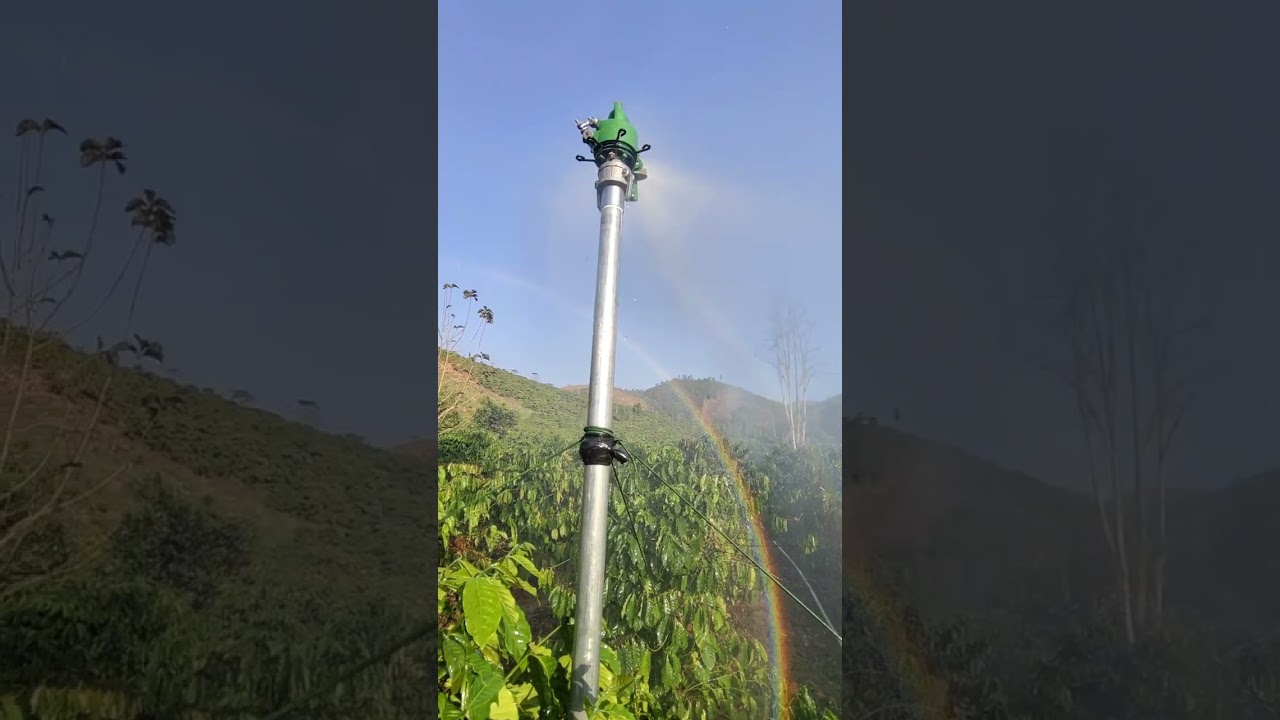 Dùng Ống Cứu Hỏa PCCC Tưới Cà Phê Bằng Béc Sky 41 Pro