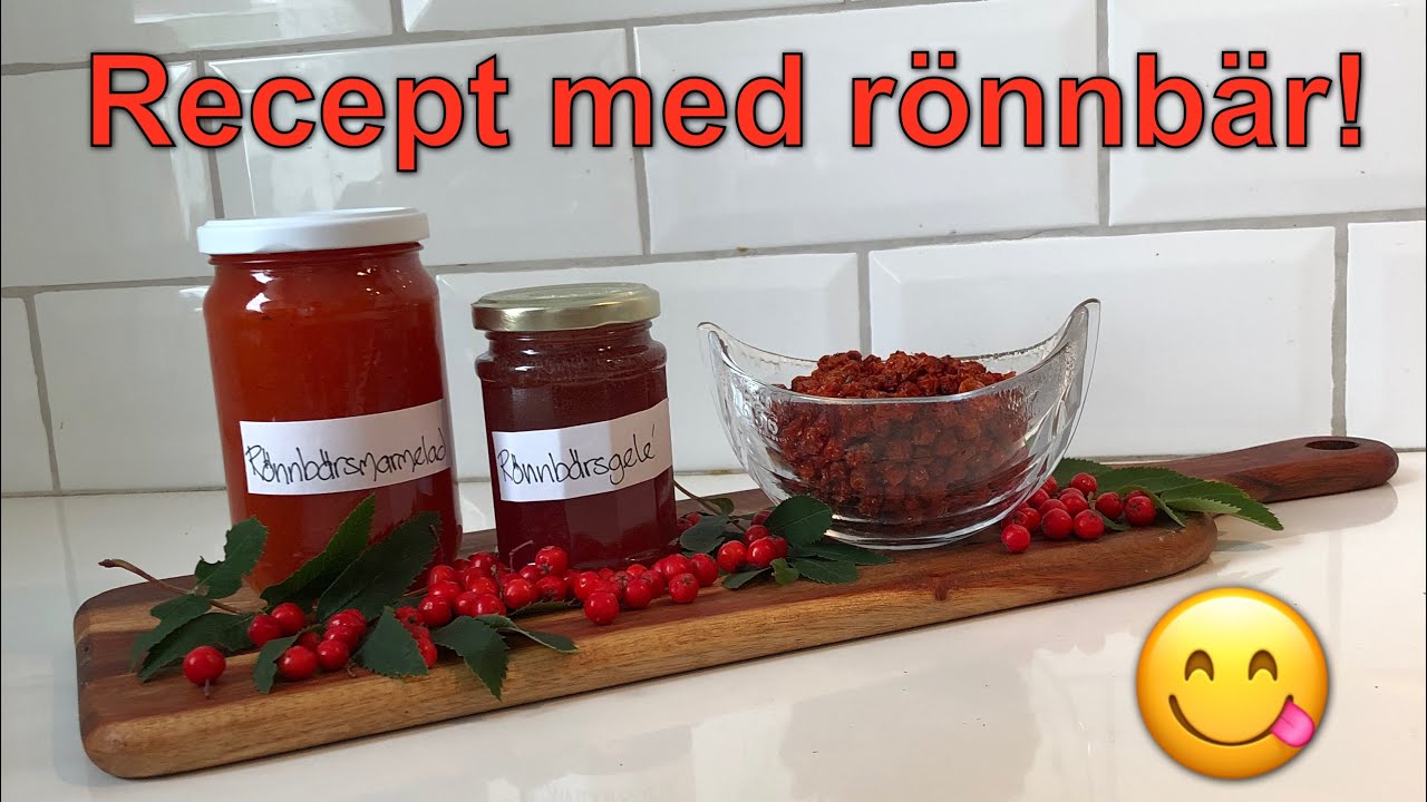 Recept med rönnbär.