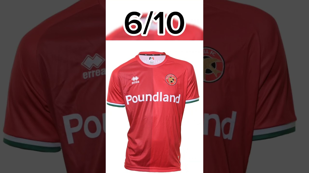 rating your clubs kits out of 10 pt. 44 walsall 
