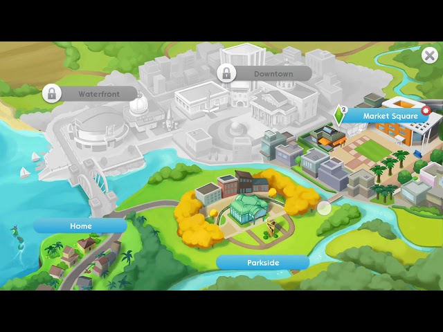 Navigation - The Sims Mobile