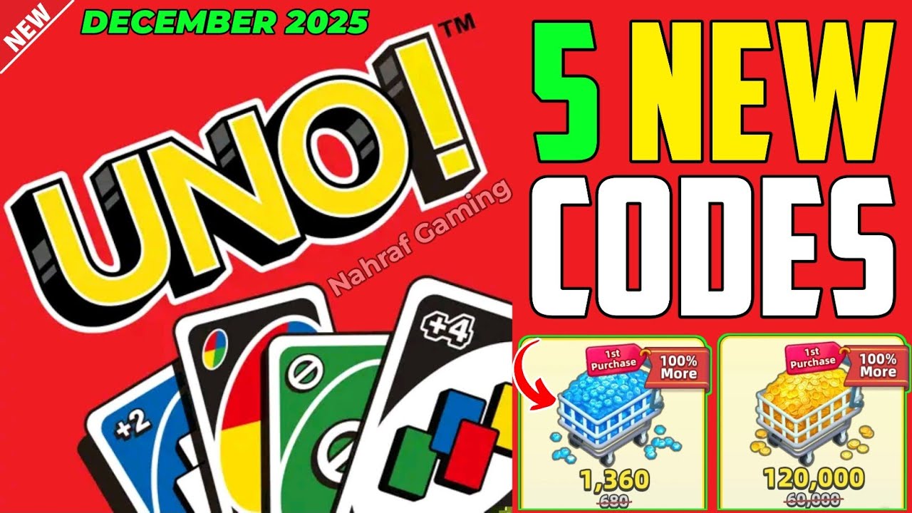 *Нет* 𝗨𝗡𝗢 𝗠𝗼𝗯𝗶𝗹𝗲 𝗚𝗶𝗳𝘁 𝗖𝗼𝗱𝗲𝘀 𝗗𝗘𝗖 𝟮𝟬𝟮𝟱 | 𝗨𝗡𝗢 𝗖𝗼𝗱𝗲𝘀 - 𝗛𝗼𝘄 𝘁𝗼 𝗥𝗲𝗱𝗲𝗲𝗺 𝗖𝗼𝗱𝗲