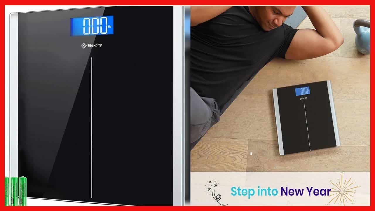 Etekcity Body Weight Scale Review: Precision, Durability, and Style You Can Trust