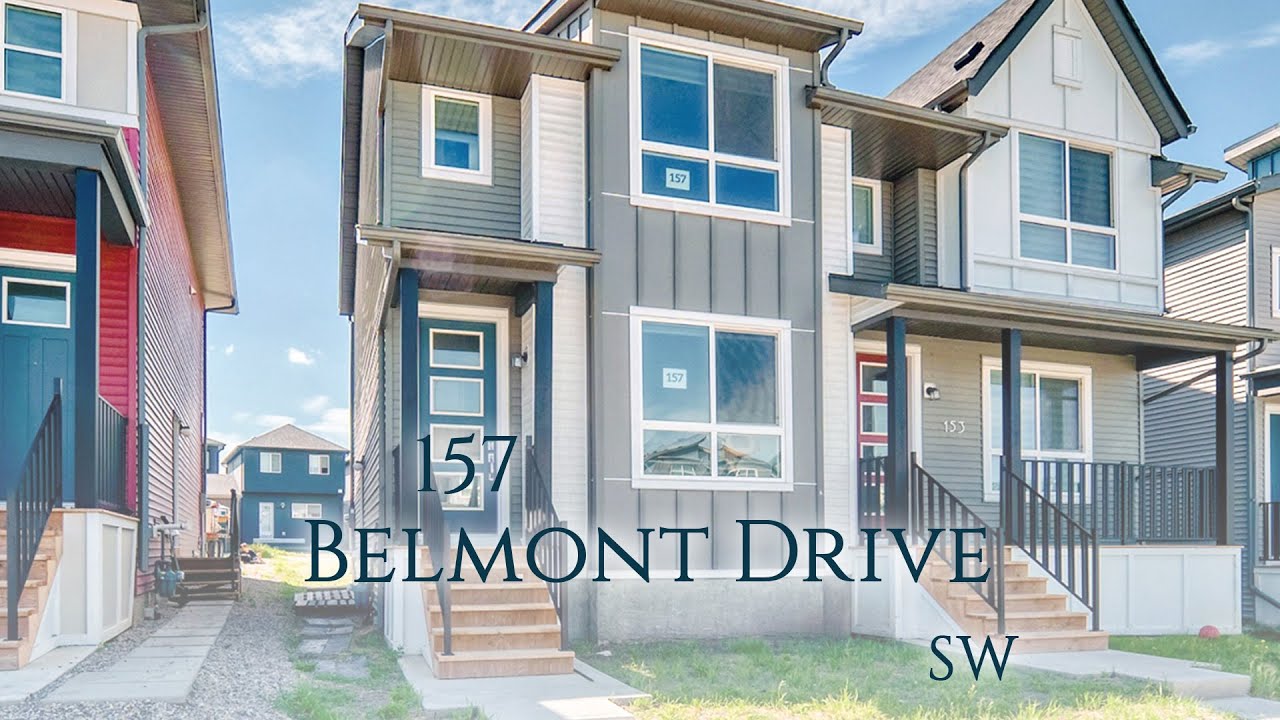 SOLD - 157 Belmont Drive SW Landscape - Real Estate Walkthrough