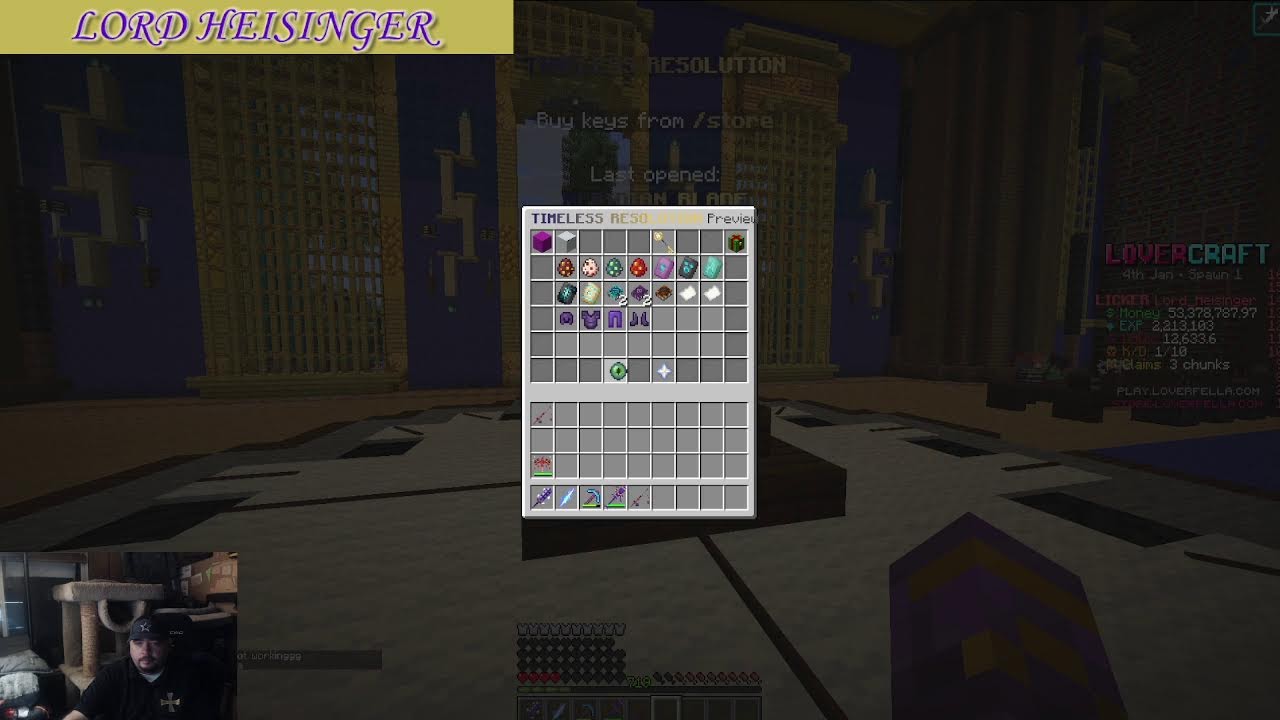 Lord's Minecraft Journey Episode 54! Of Season 8 On The LoverCraft Server! 