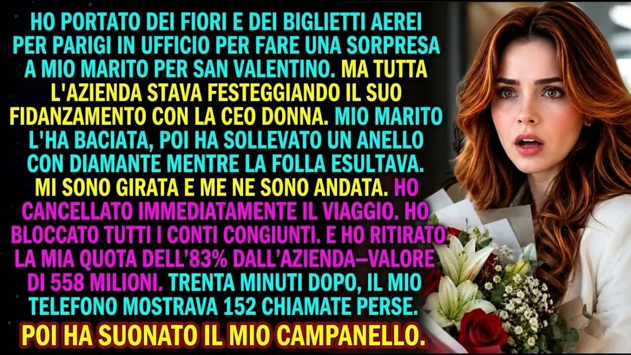 Aveva 152 chiamate perse sul telefono: erano tutte di Jake, troppo tardi. Nel giorno di San Valentino, la moglie che lui aveva tradito davanti a 200 dipendenti non piangeva, non implorava: stava...