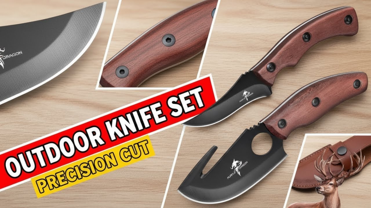 Purple Dragon Knives – Tough, Sharp, and Ready for Anything 🗡️