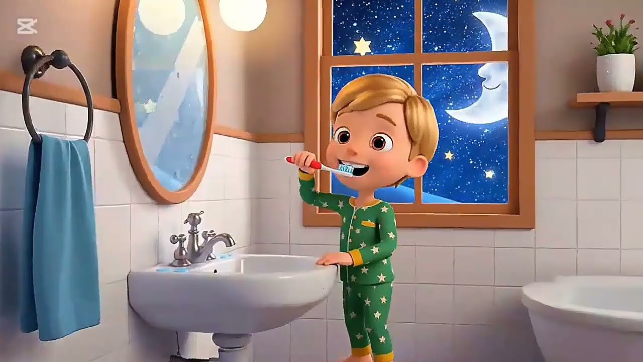 "🎶 Brush Your Teeth Twice a Day! 🌟 Fun Kids Song & Nursery Rhyme for Happy Smiles! 😁🦷"
