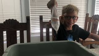 Leak proof bag experiment