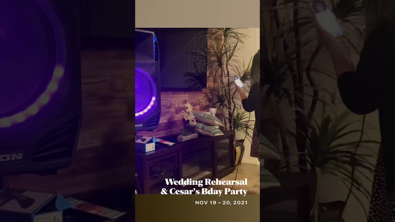 Rehearsal Pre-Wedding