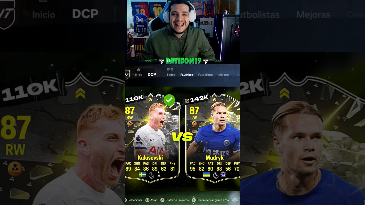 KULUSEVSKI 85 VS MUDRYK 85 SHOWDOWN !! 👀 ¿QUIÉN ES MEJOR? 