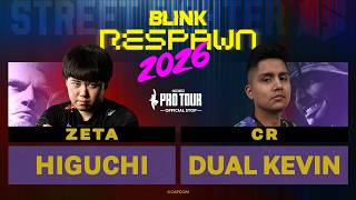 Higuchi (Guile) vs. Dual Kevin (Rashid) - Top 8 - Blink Respawn - Capcom Pro Tour 2026