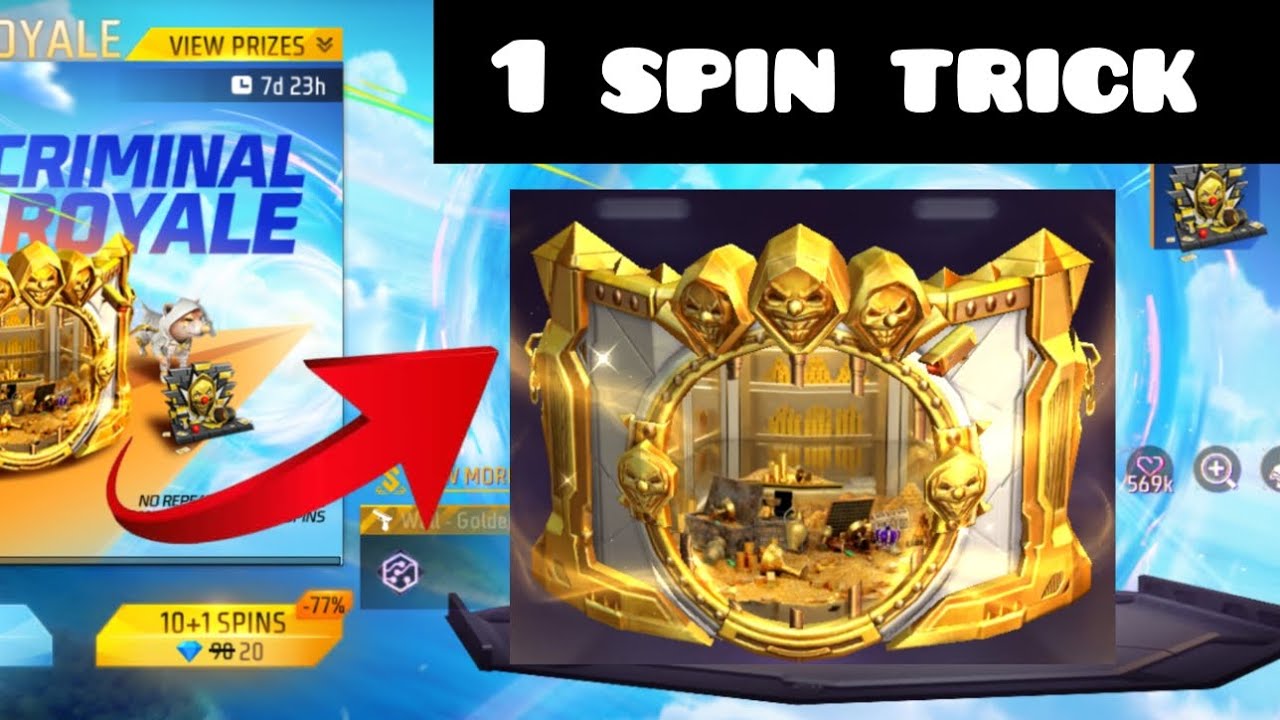 Top Criminal Luck Royale Event Free Fire 🔥 | Glue Wall, Loot Box & All Rewards Unlocked!