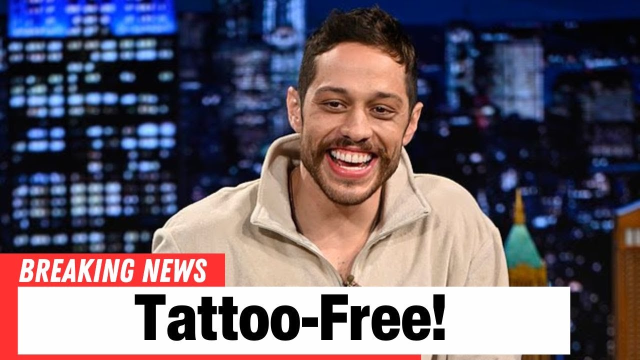 Pete Davidson’s Topless Moment Highlights Tattoo Changes