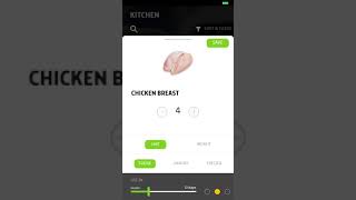 KITCHIN - YOUR KITCHEN INVENTORY DEMO - HOW IT WORKS WITH THE SHOPPING LIST screenshot 4