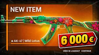 Na streamu mi padl AK-47 Wild Lotus za 6 000€
