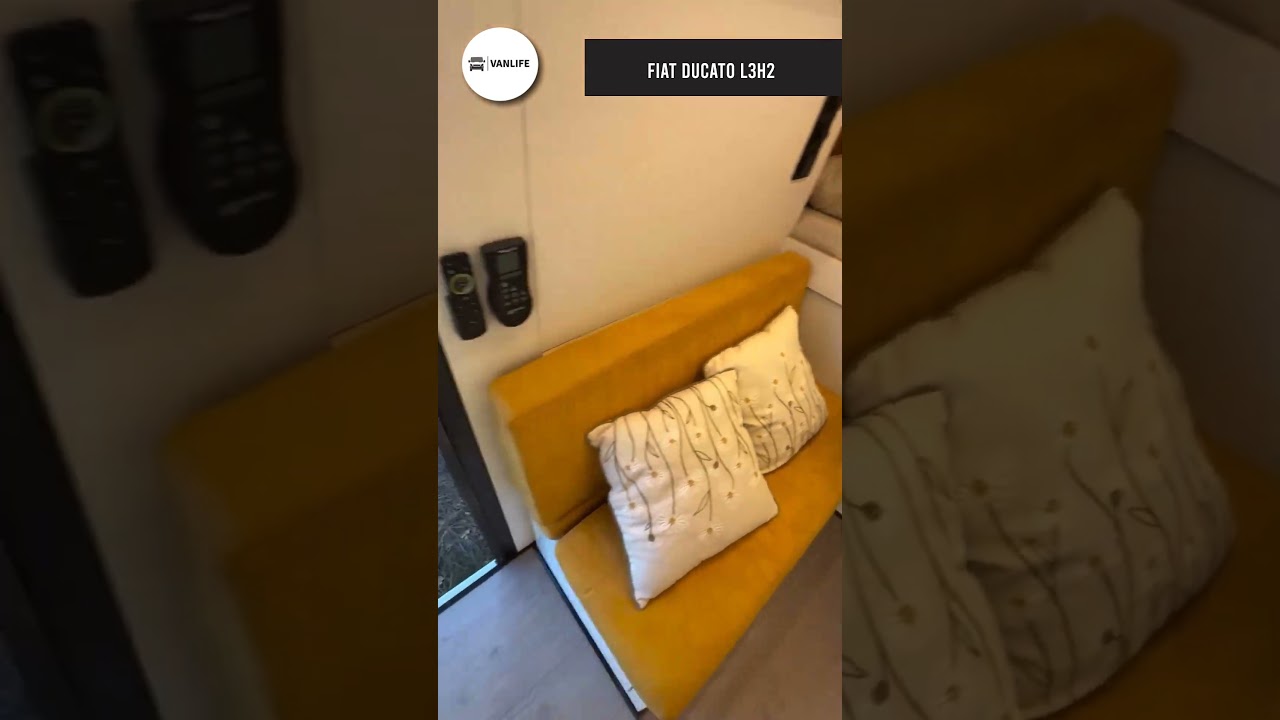 FULL VANTOUR: This Fiat Ducato Might Be the Perfect Camper Build #shorts #vanlife #vanbuild