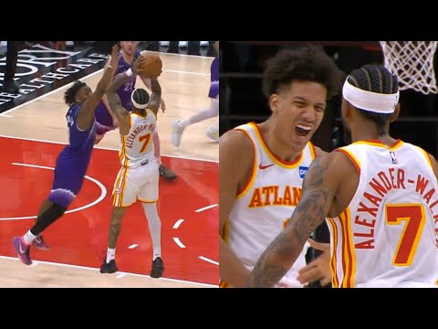 Nickeil Alexander Walker TOUGH GAME WINNER Vs Jazz 