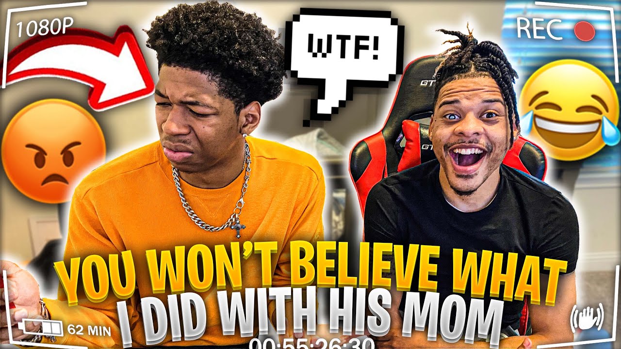 YOU WONT BELIEVE WHAT I DID WITH YOUR MOM”PRANK”😂 YouTube