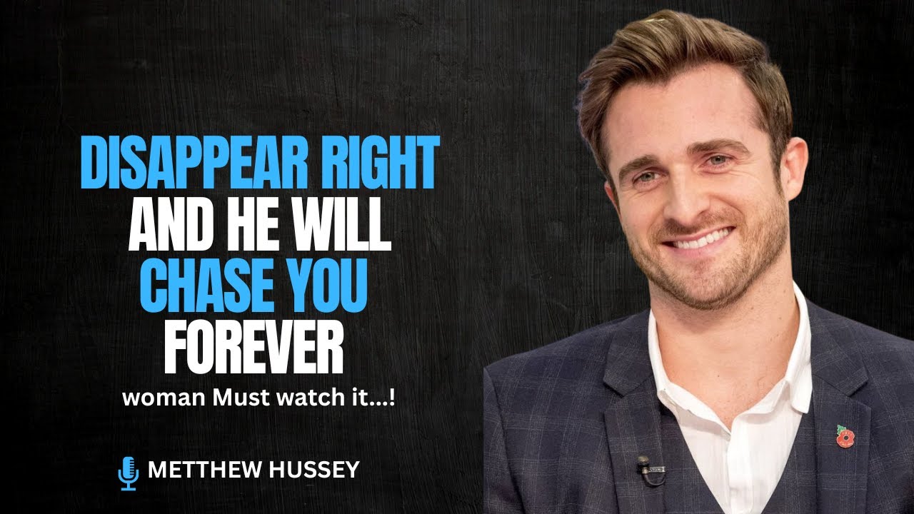 DISAPPEAR RIGHT AND HE WILL CHASE YOU FOREVER | MATTHEW HUSSEY | MOTIVATION SPEECH