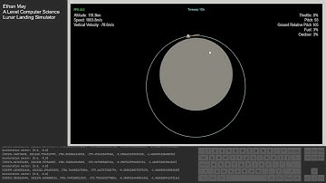AQA A Level Computer Science NEA 2024 | Lunar Landing Simulator - Testing