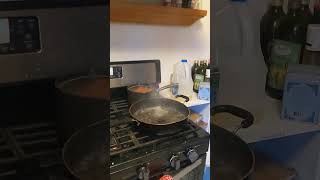 what happens when you toss water into hot oil