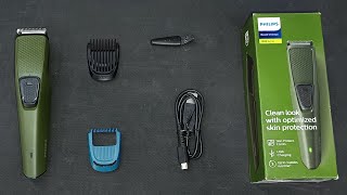 PHILIPS BEARD TRIMMER SERIES 1000 BT1230/18 | 30 Minutes Runtime 2 Length Settings | Unboxing Review