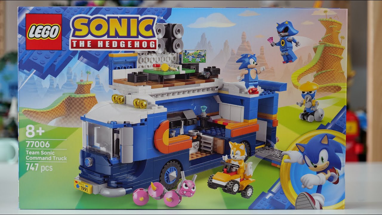 LEGO Sonic the Hedgehog 77006 Team Sonic Command Truck Speed Build