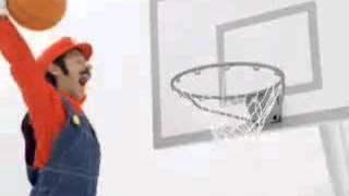 マリオバスケ3on3 CM ～ナインティナイン～ - YouTube