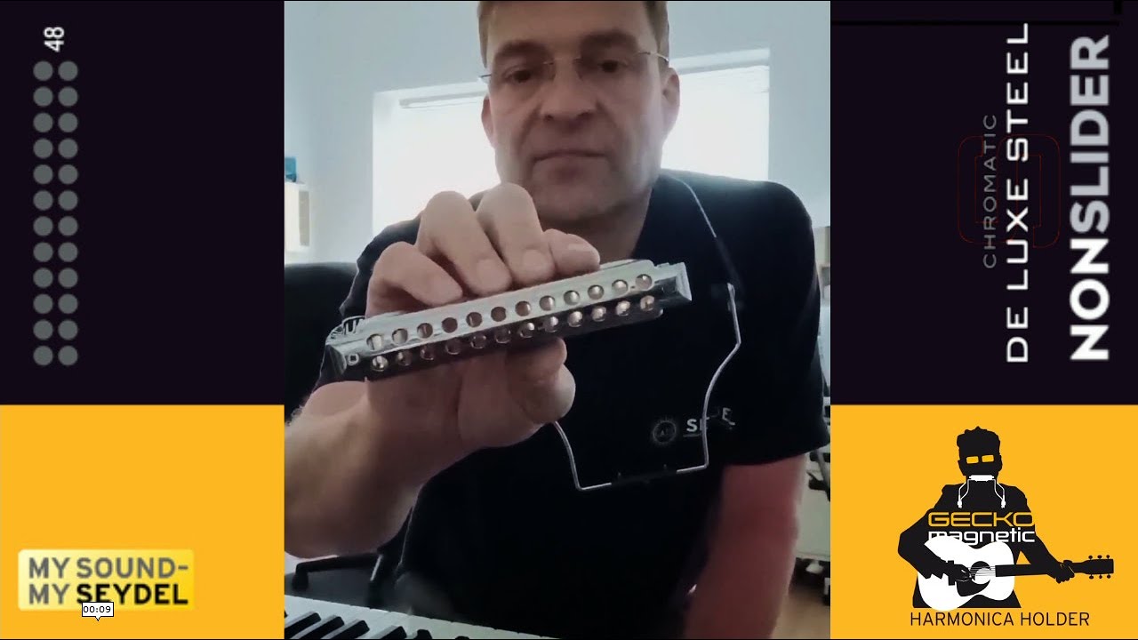 SEYDEL NON SLIDER (Key=C)【クロマチックハーモニカ】 - 谷口楽器