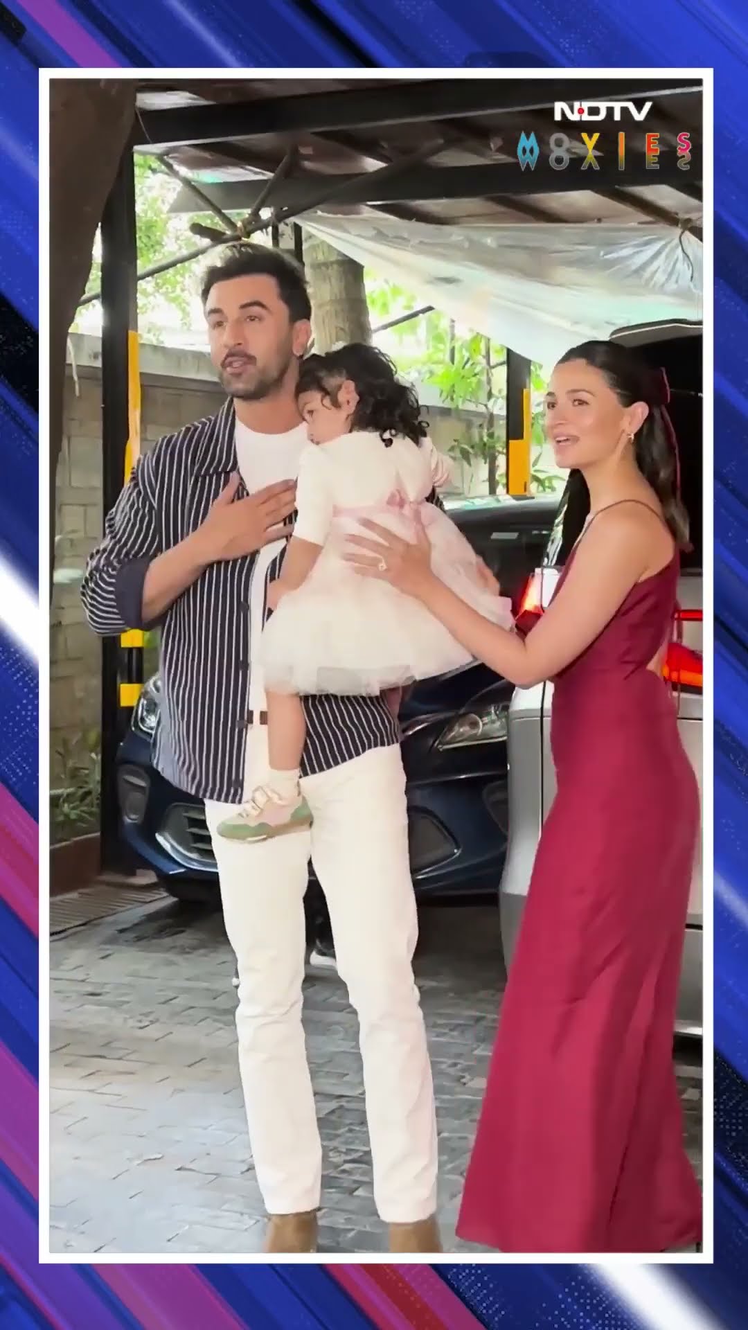 Christmas 2024: Ranbir And Alia's Daughter Raha Blew Kisses For Paps
