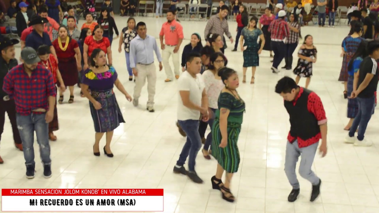 Mi recuerdo es un Amor en vivo con Marimba Sensacion Jolom Konob