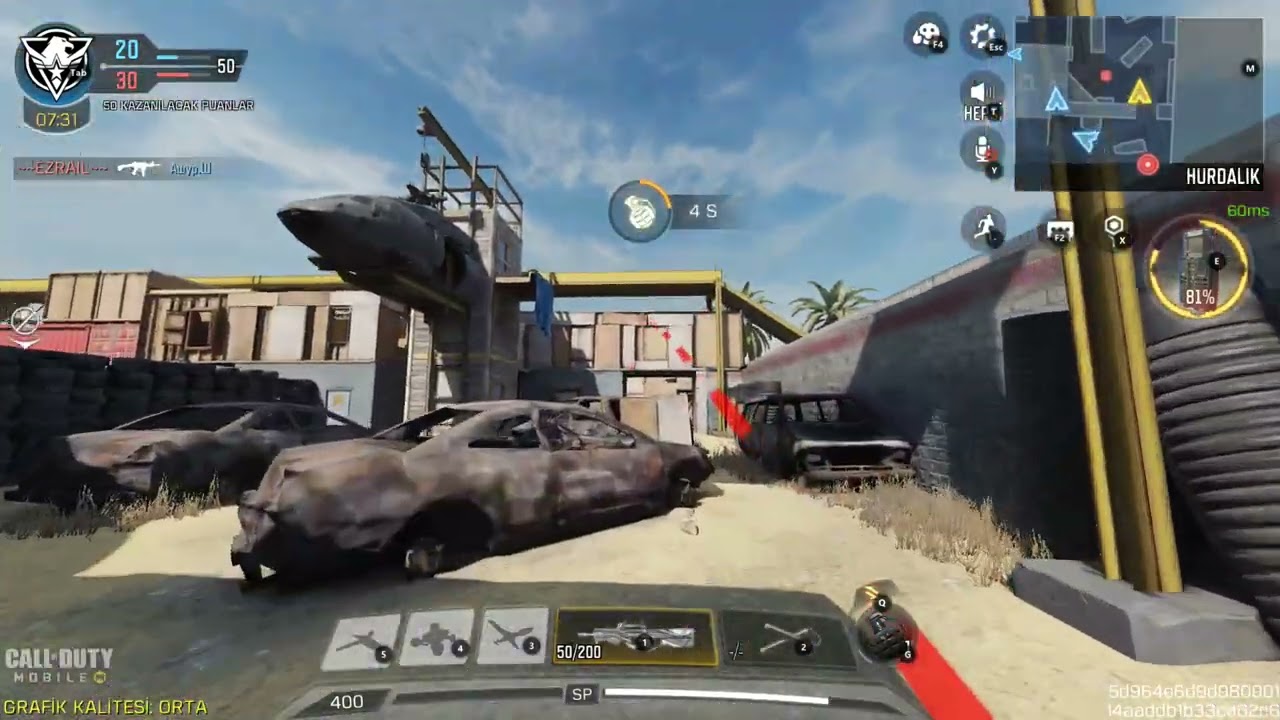 Call Of Duty Mobile | ÇOK OYUNCULU'DA RANK KASIYORUZ