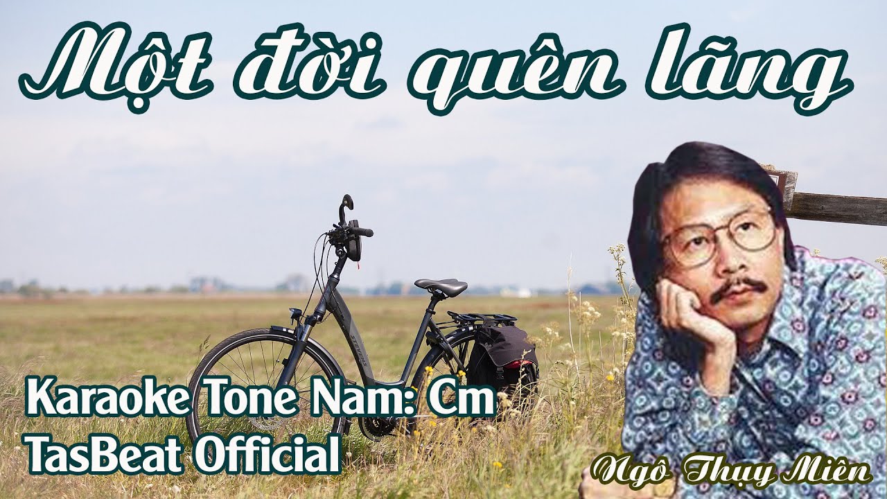 Karaoke Một Đời Quên Lãng - Tone Nam | TAS BEAT