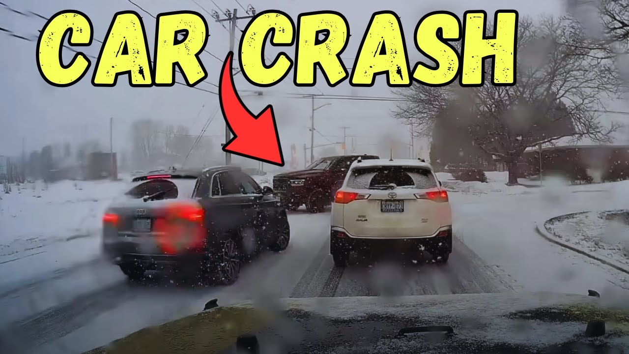 MEILLEURES FAILS DE L'HIVER | Compilation d'accidents de neige et de routes verglacées 2025