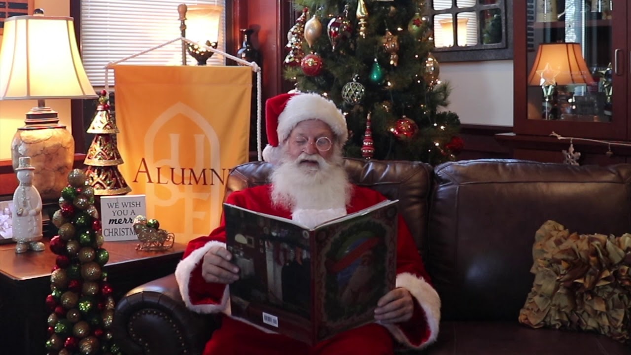 Santa Claus Reads 