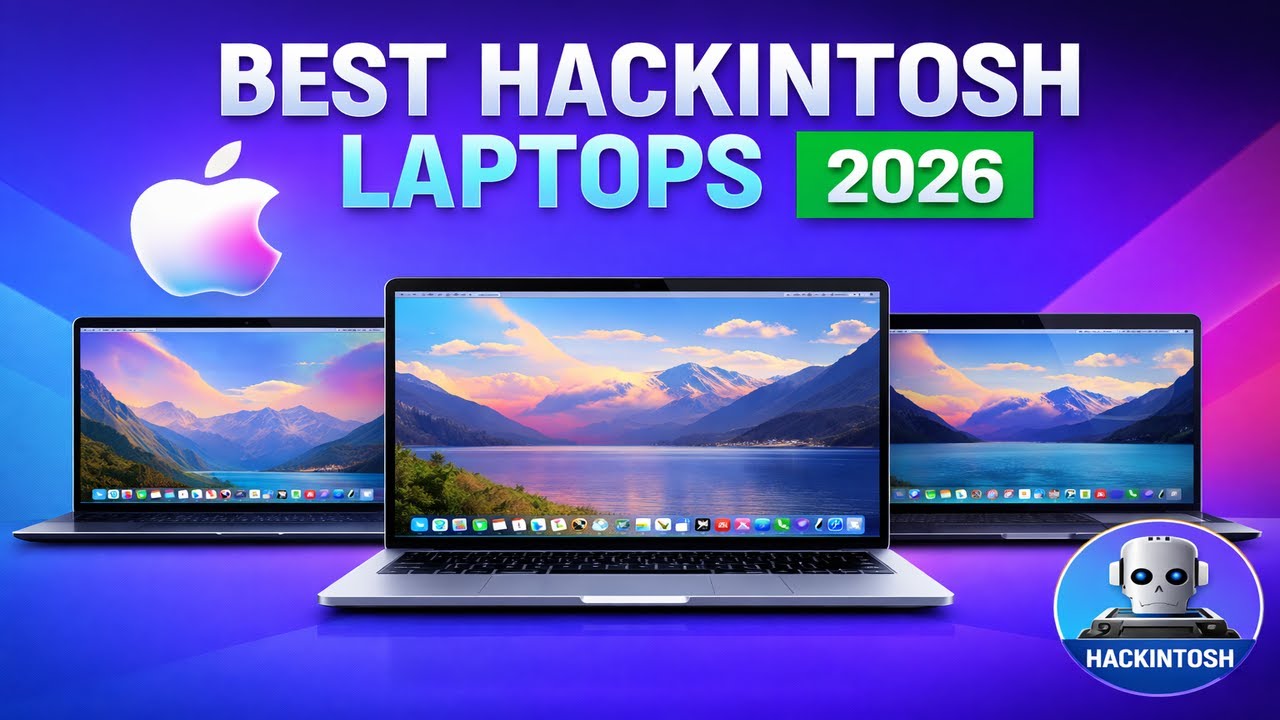 Best Laptops for Hackintosh in 2026 💻⚡| 🌟Top 6 macOS Compatible Picks