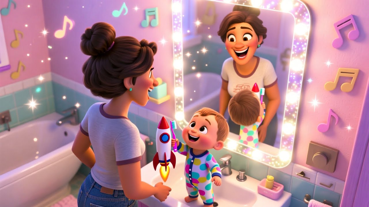 Brush Time Fun Today 😊🍼 | Kids Fantasy Song | Learn Brushing and Happy Routines