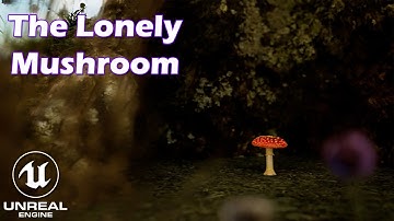 Lonely Mushroom Cinematic View in 2K - Unreal Engine 5
