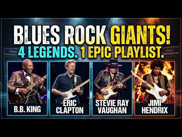 Jimi Hendrix, ZZ Top, Muddy Waters, Eric Clapton, BB King – Old