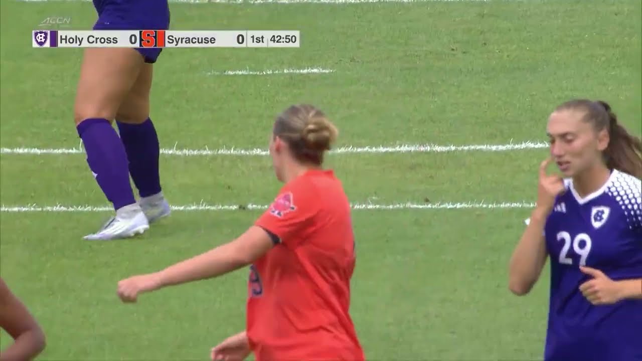 Holy Cross vs. Syracuse Full Match Replay | 2026 ACC Women's Soccer